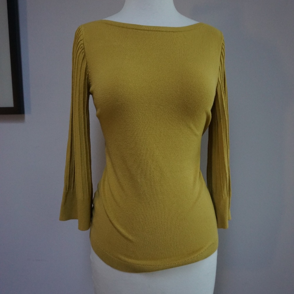 Ann Taylor Bell Sleeve Sweater